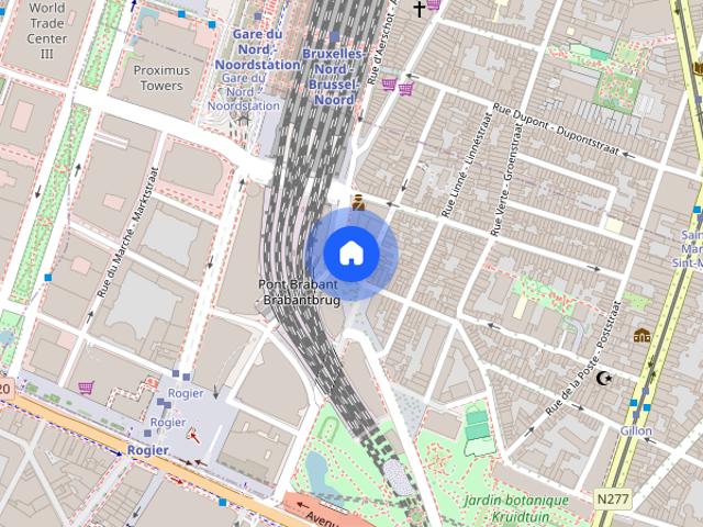 Place Saint Lazare, Saint Josse ten Noode