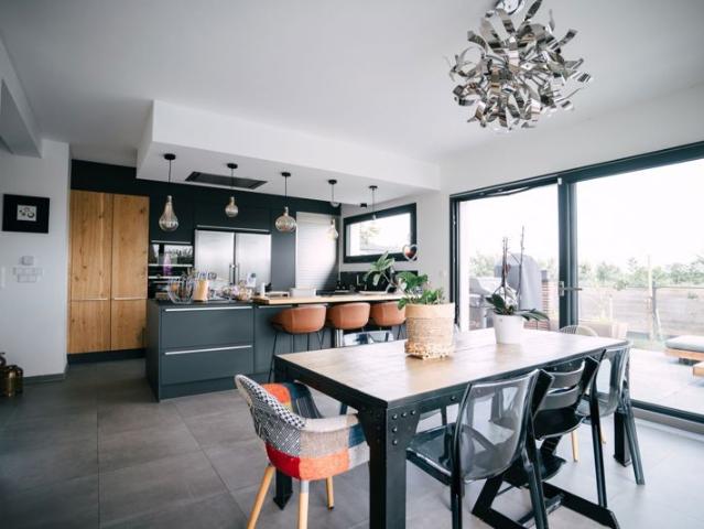 Plain pied de 133m² avec 3 chambres