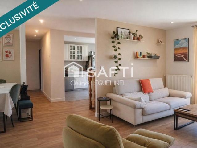 Vie de Plain pied, rénovée, 4 chambres, sous sol aménagé, à 10 min de Houdan