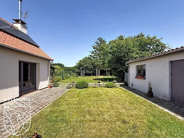 Plain pied individuel 4 chambres garage 118m2