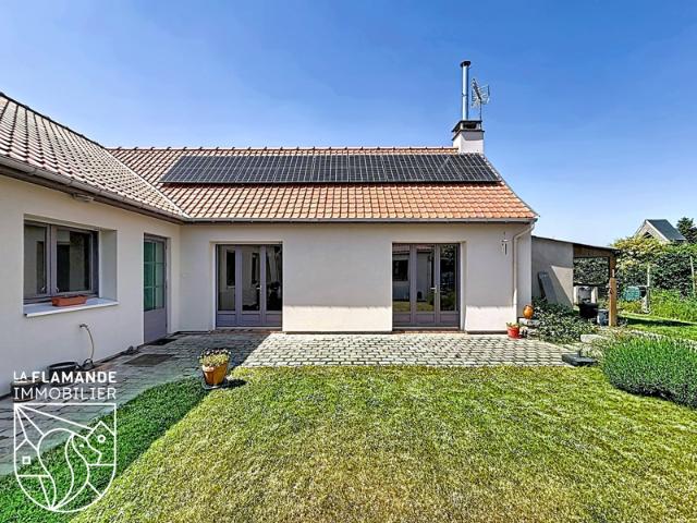 Plain pied individuel 4 chambres garage 118m2