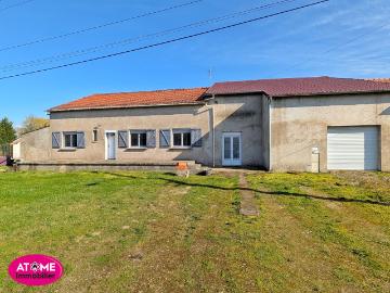 Plain pied + studio indépendant + grange sur 3 335 m2 Fort potentiel