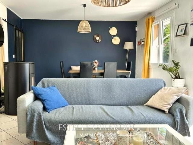 Plain pied 125 m² dans le bourg de Carquefou 3 chambres + bureau Jardin