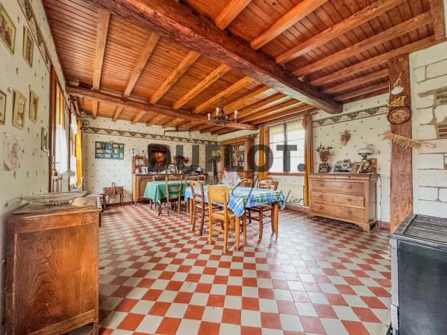 PLAIN PIED 3 CHAMBRES SUR FRESSIN