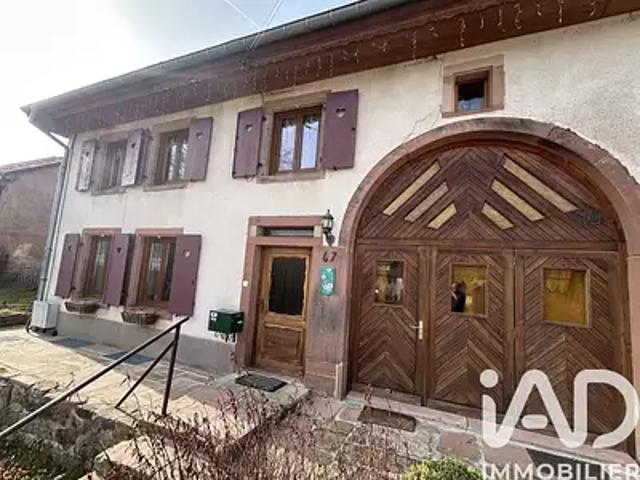 Plaine 67420 Achat / Vente maison 6 pièces t6 parking