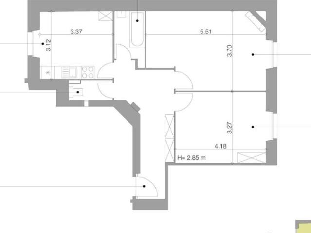 PLAINPALAIS Rue de l'Ecole de Médecine 7 60 m2