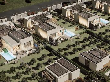 Plaja Yakın Havuzlu Tek Katlı Geniş Müstakil Villa | Tekce