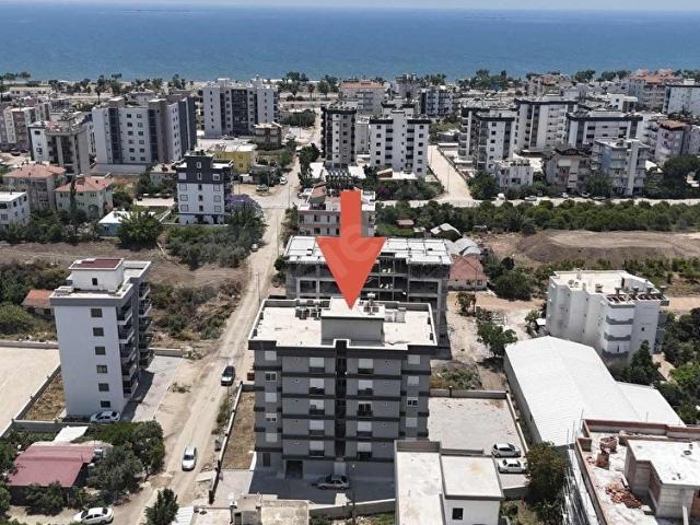 PLAJLARA 300 METRE VE BOL EXTRALI GENİŞ 1+1 İSKANLI DAİRE