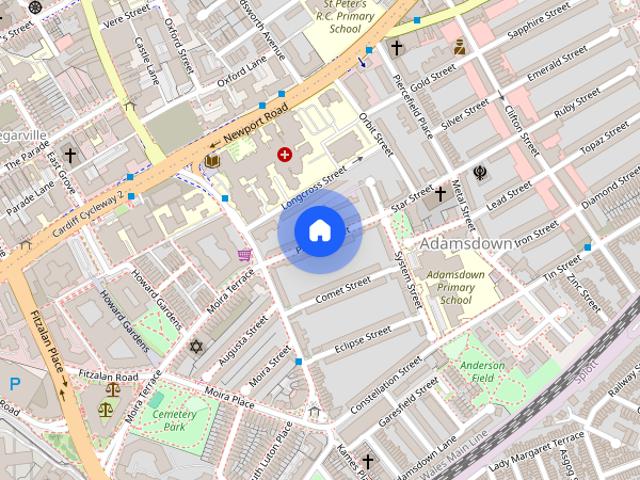 Planet Street, Adamsdown, Cardiff, CF24