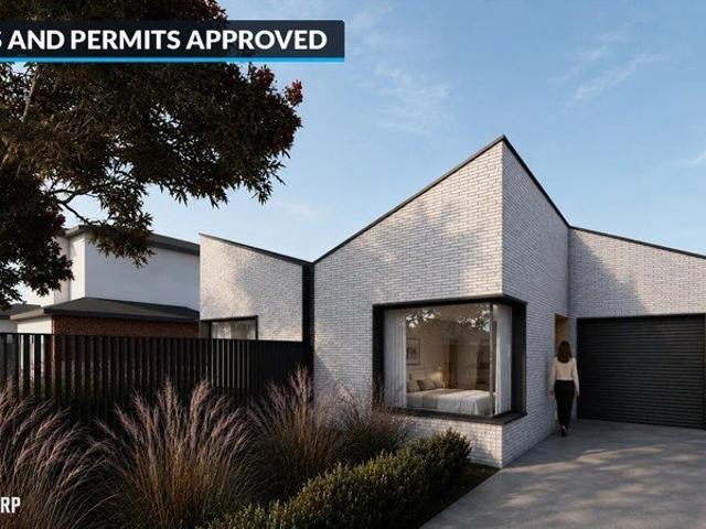 Plans and Permits Approved For Two Single Level Dual Occupancies Homes