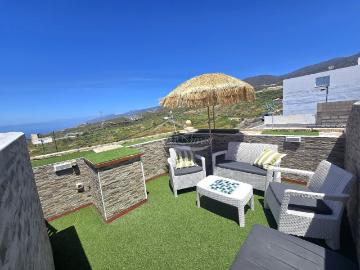 Planta baja con azotea privada y vistas al mar en Tijoco Baj. 64m² Tijoco Alto