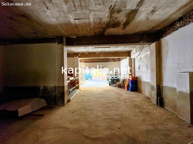 PLANTA BAJA DIAFANA IDEAL PARA CONVERTIR EN VIVENDA A LA VENTA EN LA LLOSA DE RANES