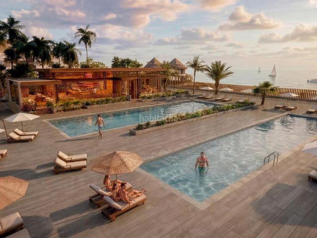 Planta baja en venta en Vera, Cala Marqués. Apartamento turístico de lujo de 1 dormitorio con playa privada en primera línea de Vera PlayaAlmería. Plantas bajas.