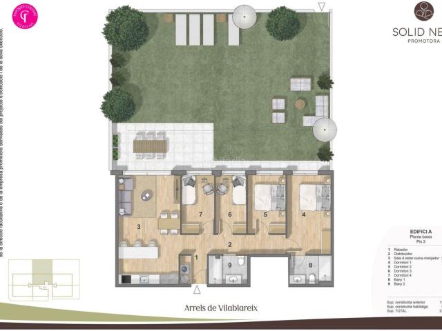 Planta baja en venta en Vilablareix. Plantas bajas.
