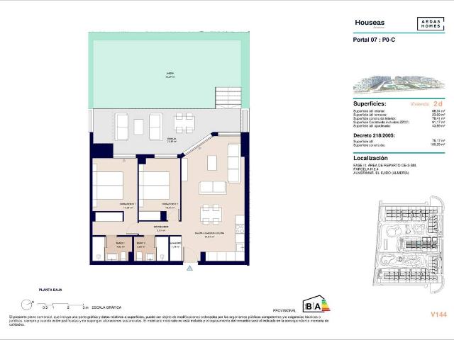 Planta baja en Venta en Almerimar