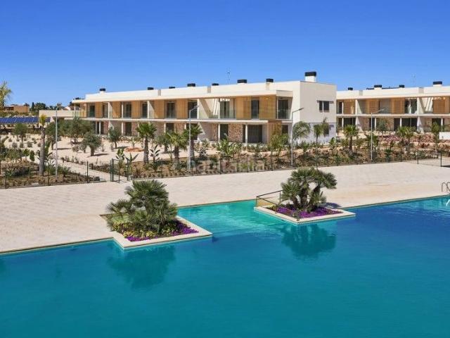 Planta baja en venta en Baleares Campos, Sa Ràpita Ses Covetes. Bonitos apartamentos de obra nueva en venta con jardín en Sa Rápita, Mallorca. Plantas bajas.