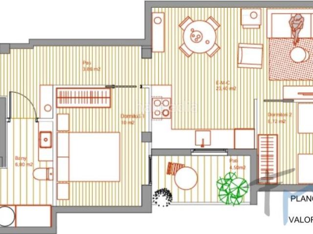 Planta baja en venta en Masquefa. Obra nueva en Masquefa Piso H2 H3 planta baja Calle Serralet. Plantas bajas.