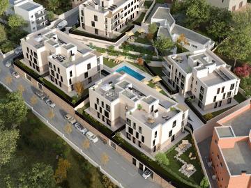 Planta baja en venta en Papiol El. Obra nueva en El Papiol: pisos con jardín, terrazas y piscina comunitaria. Plantas bajas Papiol.