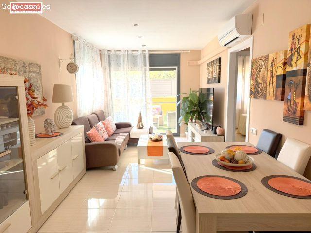 ¡PLANTA BAJA SEMINUEVA CON GRAN TERRAZA, PISCINA COMUNITARIA, PARKING Y TRASTERO EN SEGUR DE CALAFEL