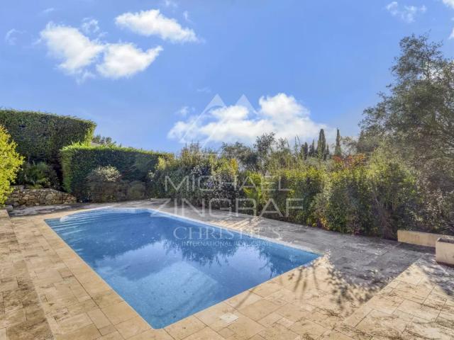 Plascassier – Villa provençale avec vue panoramique sur la m. 240m² Grasse