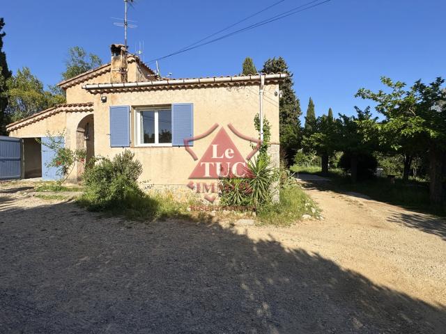 PLASCASSIER GRASSE VILLA MEUBLÉE INDIVIDUELLE TERRAIN 2 000 M2 environPlascassier 06130