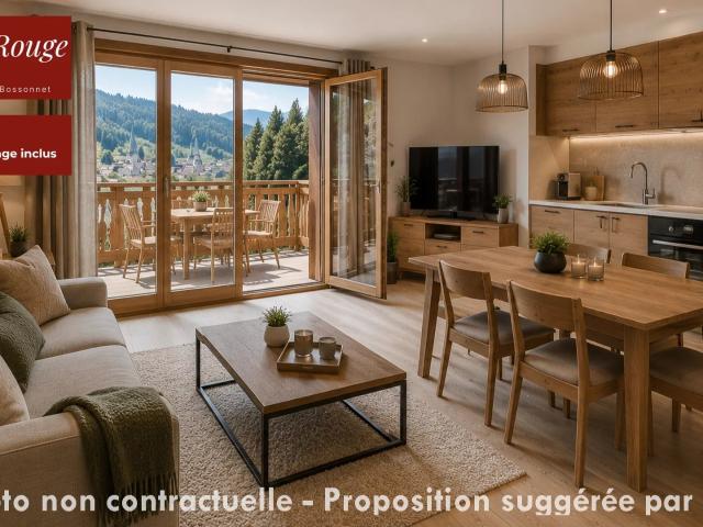 Plein centre de la Clusaz T2 Emplacement rare 50m² La Clusaz