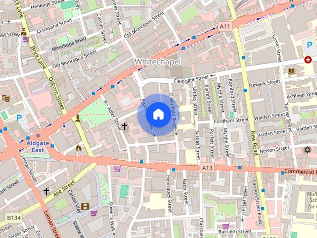 Plumbers Row, Aldgate, E1