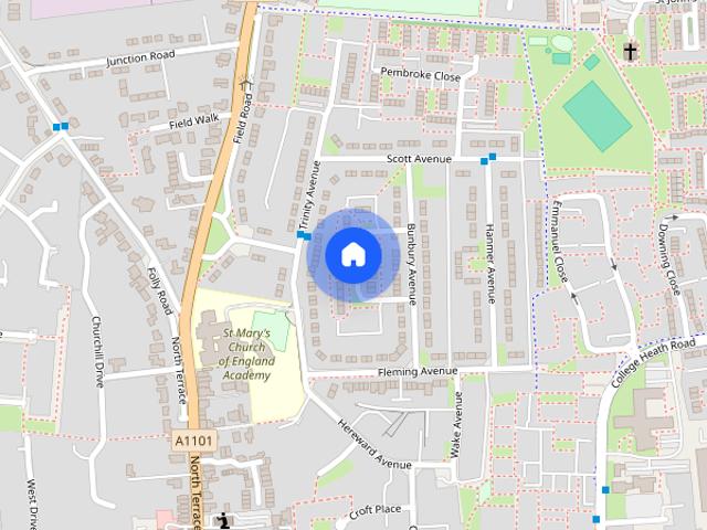 Plumpton Avenue, Mildenhall, Bury St. Edmunds, Suffolk, IP28