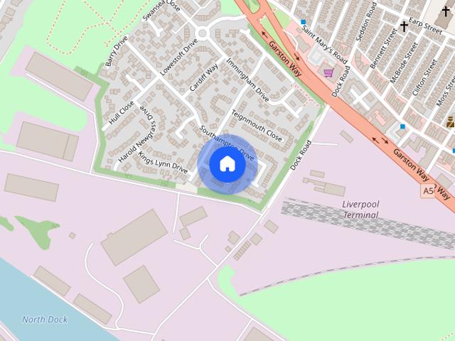Plymouth Close, Garston, Liverpool, Merseyside, L19
