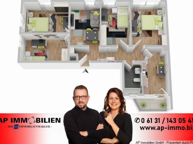 Provisionfrei f.d. Käufer* 5 Zimmer WHG mit Innenhof Balkon in Bestlage aktuell vermietet
