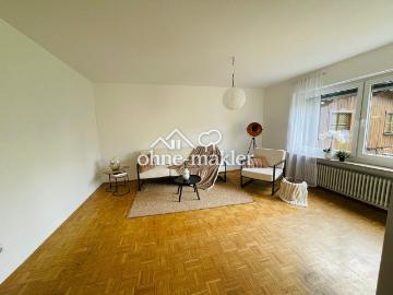 Provisionsfrei: 4 Zi. + ausgeb. Dachstudio! – Top Anbindung München, ruhige Lage, Garten & Garage