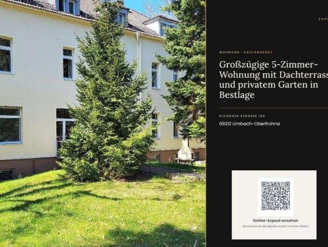Provisionsfrei* 5 Raum Wohnung mit priv. Garten