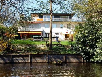Provisionsfrei* 5 Zimmer Wohnung in Wasserlage am Alsterlauf – Balkon, TG, 124 m², Alsterdorf