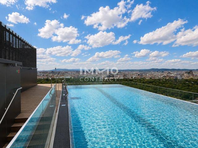 Provisionsfrei: 21. Etage Skyline Living am PRATER mit ROOFTOP POOL