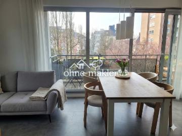 Am Bach, Frankfurt - Garten, Balkon, Aufzug