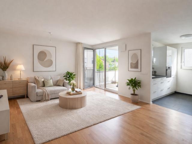Provisionsfrei* 3 Raumwohnung mit Südbalkon und EBK in bester Lage