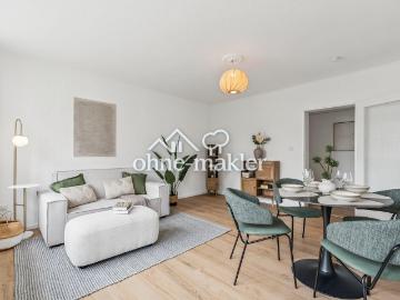 Provisionsfrei: 3 Zimmer Wohnung am Heidbergsee bezugsfertig