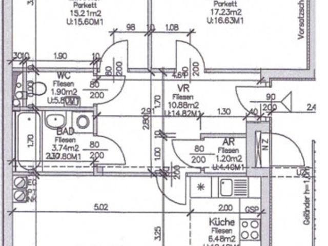 PROVISIONSFREI 3 Zimmer Balkon Wohnung in ausgezeichneter Lage direkt in Klosterneuburg/Kierling