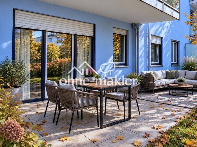 Kurzfristig bezugsfreie 3 Zimmer Gartenwohnung, Fassade neu, Provisionsfrei!