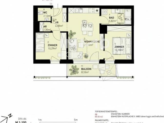 Provisionsfrei! 3 Zimmer mit Balkon – ideal für Paare & kleine Familien