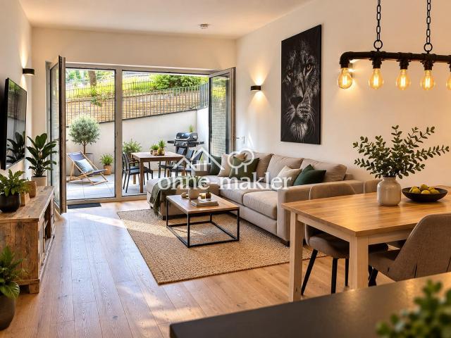 PROVISIONSFREI TOP Lage / Moderne 2 Zimmer Wohnung BJ 2018 mit Terrasse, Küche & TG