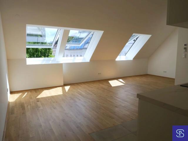 Provisionsfrei: Unbefristete 80m² DG Wohnung mit Einbauküche und Terrasse 1030 Wien