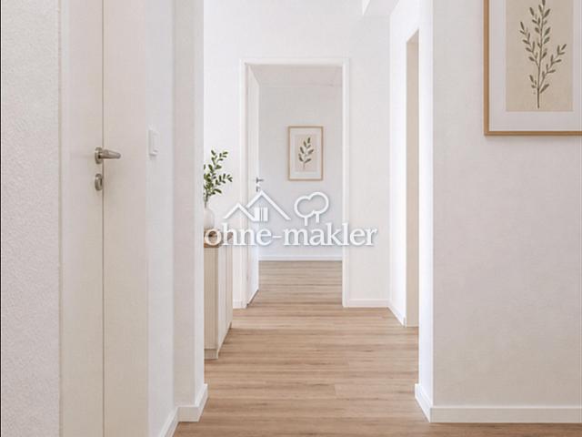 Provisionsfrei! Urbanes Wohnen mit kurzen Wegen – helle 3 Zimmer Wohnung