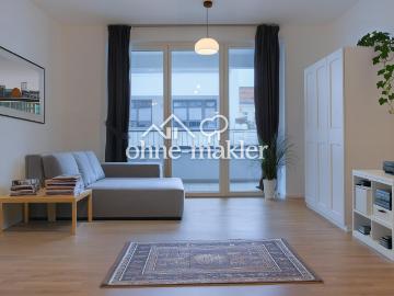 Provisionsfrei: Verkauf Neubau BJ 2020 1 Zimmer Apartment m. Balkon