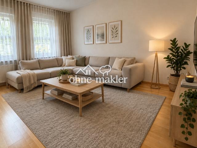Provisionsfrei – vermietete 3 Zimmer Altbauwohnung, zentral in Neckarsulm