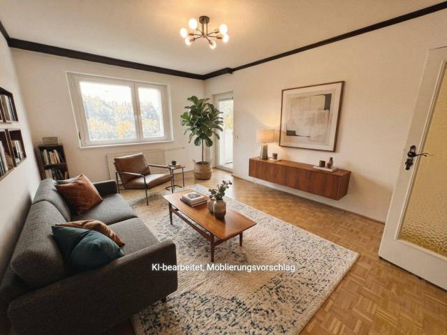 PROVISIONSFREI VOM EIGENTÜMER! UNSANIERTE 3 ZIMMER WOHNUNG MIT WINTERGARTEN!