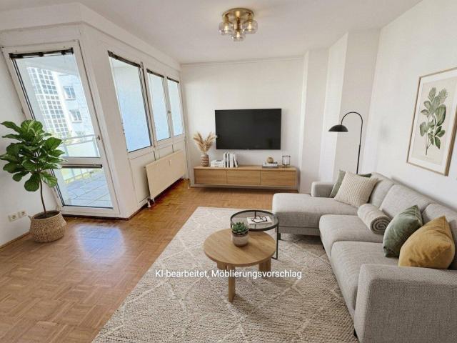 PROVISIONSFREI VOM EIGENTÜMER! RUHIGE 3 ZIMMER WOHNUNG MIT LOGGIA BEIM MARCHFELDKANAL!