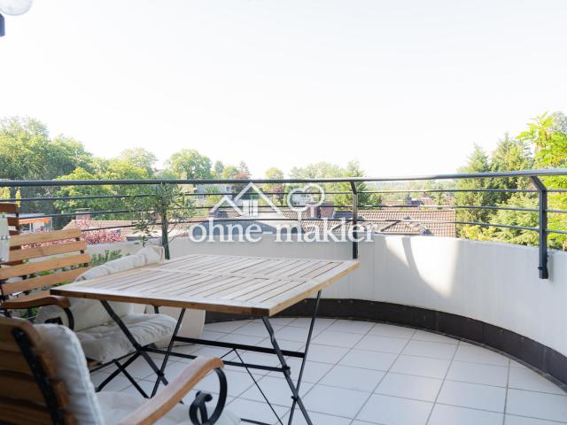Provisionsfrei von privat: Helle 4,5 Zimmer Wohnung mit Terrasse nahe Unterbacher See