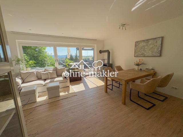 Provisionsfrei Wohnen wie im eigenen Haus: 120m² mit Garten, Traum Weitblick & Wellness Faktor