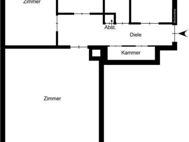 Provisionsfrei Bezugsfertig 3 Zimmer Wohnung mit Parkplatz